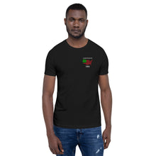 Load image into Gallery viewer, Celebrate Juneteenth Unisex T-Shirt (Corner Design)