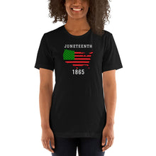 Load image into Gallery viewer, Celebrate Juneteenth Uni-sex T-Shirt
