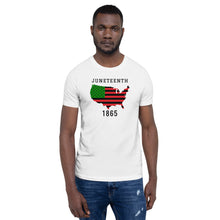 Load image into Gallery viewer, Celebrate Juneteenth Uni-sex T-Shirt
